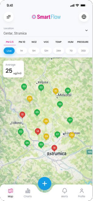 Terra Regina App — Map